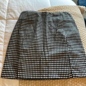Brand New Mini Plaid Skirt